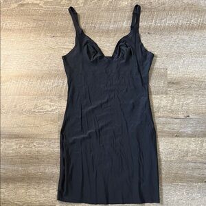 SKIMS Black Shape Wear Dress Size Large